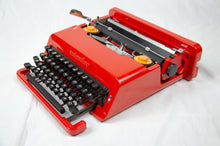 Load image into Gallery viewer, Olivetti Valentine — Iconic Red Vintage Portable Typewriter (QWERTY) | BSIE Typewriters