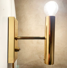Load image into Gallery viewer, Scone Designed By Jo Hammerborg - This Brass Lamp Was Produced In Denmark By Fog & Mørup.