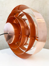 Load image into Gallery viewer, Design Jo Hammerborg - Ultra Pendant In Copper - Prodduced By Fog Mørup - Danish Mid Century Modern