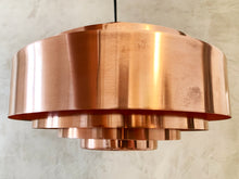 Load image into Gallery viewer, Design Jo Hammerborg - Ultra Pendant In Copper - Prodduced By Fog Mørup - Danish Mid Century Modern