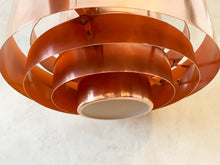 Load image into Gallery viewer, Design Jo Hammerborg - Ultra Pendant In Copper - Prodduced By Fog Mørup - Danish Mid Century Modern
