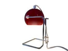 Load image into Gallery viewer, Striking Red E.S Horn Table Lamp - A Danish Midcentury Design Icon!
