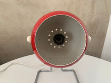 Load image into Gallery viewer, Striking Red E.S Horn Table Lamp - A Danish Midcentury Design Icon!