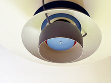 Load image into Gallery viewer, Poul Henningsen. PH 5 Pendant Purple. Manufactured At Louis Poulsen. Ø. 50 cm.