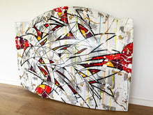 Load image into Gallery viewer, Wind of Change - Soviet Zone by Michel Cren Pietsch (1970) - Acrylic and marker on Trabant hood