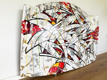 Load image into Gallery viewer, Wind of Change - Soviet Zone by Michel Cren Pietsch (1970) - Acrylic and marker on Trabant hood