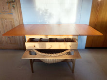 Load image into Gallery viewer, Exquisite Hans Wegner Sewing Table, Model AT-33 - A Beautiful Blend of Craftsmanship and Functionality!