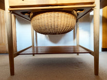 Load image into Gallery viewer, Exquisite Hans Wegner Sewing Table, Model AT-33 - A Beautiful Blend of Craftsmanship and Functionality!