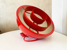 Load image into Gallery viewer, Absolutely Stunning Pendant Designed By Jo Hammerborg In The 70's! This Red Lamp Was Produced In Denmark By Fog & Morup.