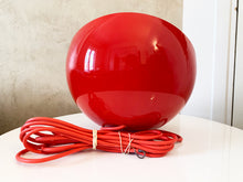 Load image into Gallery viewer, Absolutely Stunning Pendant Designed By Jo Hammerborg In The 70's! This Red Lamp Was Produced In Denmark By Fog & Morup.