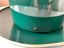 Load image into Gallery viewer, Stunning Green Hat Pendant Lamp by Hans Agne Jakobsson for Markaryd AB Sweden - A Unique Mid-Century Gem!