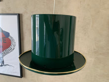 Load image into Gallery viewer, Stunning Green Hat Pendant Lamp by Hans Agne Jakobsson for Markaryd AB Sweden - A Unique Mid-Century Gem!