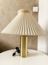 Load image into Gallery viewer, Le Klint, Telescopic Table Lamp Model 344 - Design Gunnar Billmann-Petersen - Brass Office Desk Lamp - Original Handmade Le Klint Shade