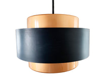 Load image into Gallery viewer, Design By Jo Hammerborg - Scandinavian Midcentury Lamp - Produced By Fog & Mørup - Copper Pendant