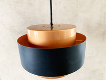 Load image into Gallery viewer, Design By Jo Hammerborg - Scandinavian Midcentury Lamp - Produced By Fog & Mørup - Copper Pendant
