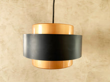 Load image into Gallery viewer, Design By Jo Hammerborg - Scandinavian Midcentury Lamp - Produced By Fog & Mørup - Copper Pendant