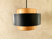 Load image into Gallery viewer, Design By Jo Hammerborg - Scandinavian Midcentury Lamp - Produced By Fog & Mørup - Copper Pendant