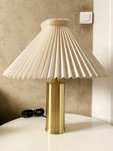 Load image into Gallery viewer, Le Klint, Telescopic Table Lamp Model 344 - Design Gunnar Billmann-Petersen - Brass Office Desk Lamp - Original Handmade Le Klint Shade