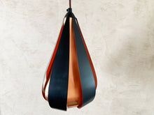 Load image into Gallery viewer, Werner Schou Pendant Lamp Made Of Copper And Black Lacquered Metal - Scandinavian Mid-century - Vintage Lamp