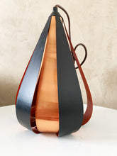 Load image into Gallery viewer, Werner Schou Pendant Lamp Made Of Copper And Black Lacquered Metal - Scandinavian Mid-century - Vintage Lamp