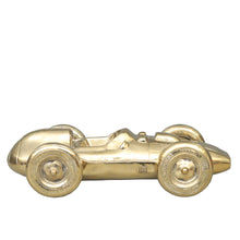 Load image into Gallery viewer, Gold Patinated Bronze Sculpture "Monaco Grand Prix" by Andreas Wargenbrant - Lenght 42 cm.