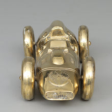 Load image into Gallery viewer, Gold Patinated Bronze Sculpture "Monaco Grand Prix" by Andreas Wargenbrant - Lenght 42 cm.