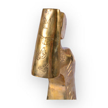 Load image into Gallery viewer, Please Love Me - Gold Patinated Bronze Sculpture by Andreas Wargenbrant - Plate marked 4/25