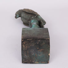 Load image into Gallery viewer, Gossip, in the form of a Parrot - Patinated Bronze Sculpture by Andreas Wargenbrant - 37/99, plate marked.
