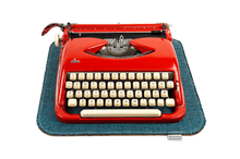 Load image into Gallery viewer, Typewriter Pad - Non-Slip & Sound Dampening - Blue
