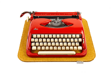Load image into Gallery viewer, Typewriter Pad - Dampening Sound And Providing a Non-slip surface - Yellow