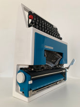 Load image into Gallery viewer, Typewriter Blue and white Mercedes Super T