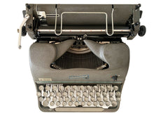 Load image into Gallery viewer, Typewriter Grey Rheinmetall Portable - Writes like a dream
