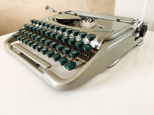 Load image into Gallery viewer, 1950's Groma Kolibri Typewriter - Working and good looking - With Original Leather Case