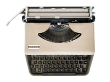 Load image into Gallery viewer, Typewriter Antares Parva Portable Grey - Working Vintage Typewriter - Perfect Gift For The Writer - AZERTY