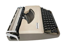 Load image into Gallery viewer, Typewriter Antares Parva Portable Grey - Working Vintage Typewriter - Perfect Gift For The Writer - AZERTY
