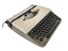 Load image into Gallery viewer, Typewriter Antares Parva Portable Grey - Working Vintage Typewriter - Perfect Gift For The Writer - AZERTY