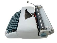 Load image into Gallery viewer, Typewriter Dark Grey Remington Portable - Perfectly Working - Ready to Write - AZERTY