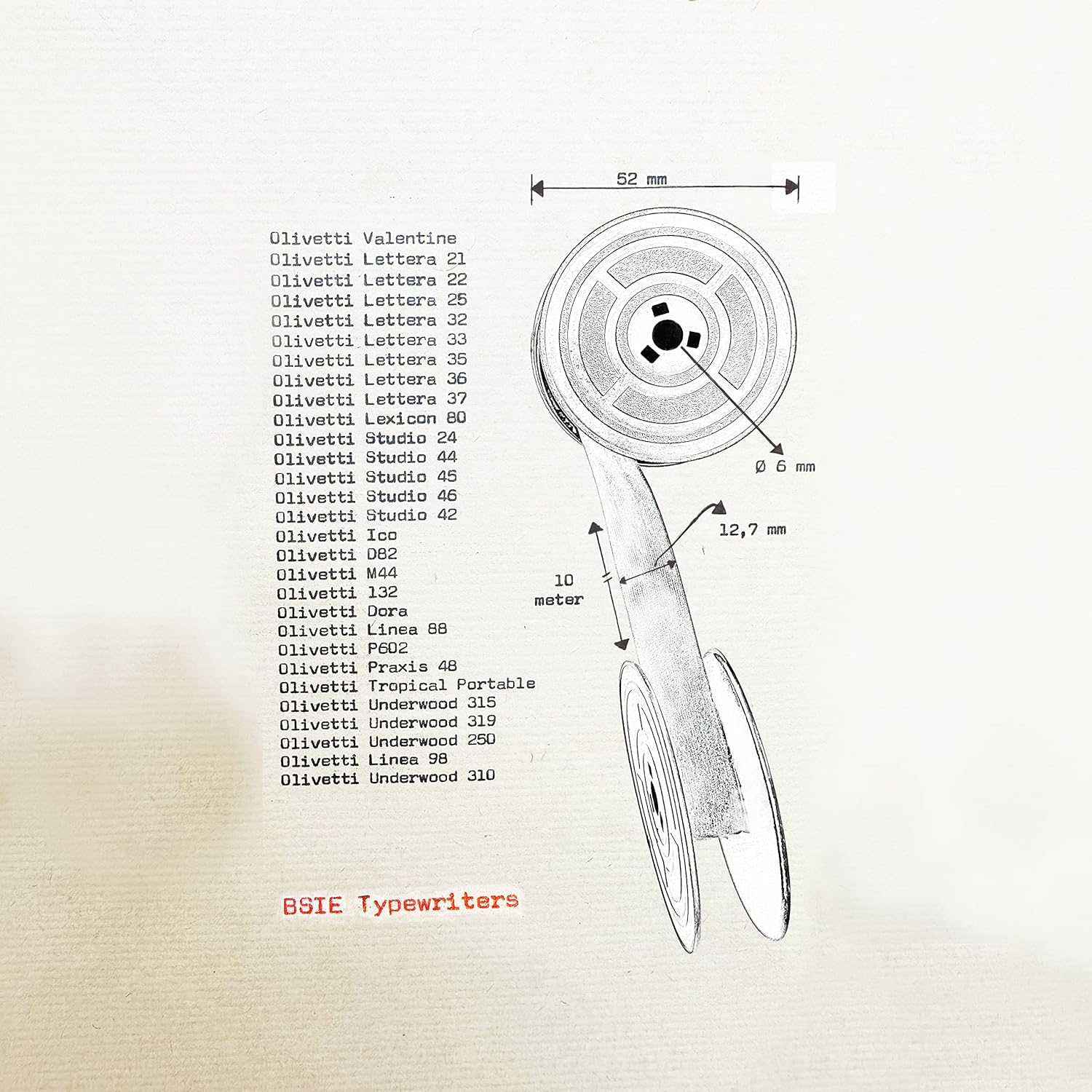 Typewriter Ribbons (Double Pack) – BSIE