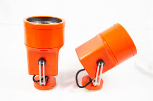 Orange Unispot (Big model) Wall Lamps From Louis Poulsen, 1970s