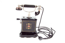 Charger l&#39;image dans la galerie, Antique Telephone - Old Danish Crank Phone
