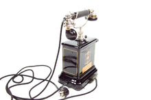 Charger l&#39;image dans la galerie, Antique Telephone - Old Danish Crank Phone
