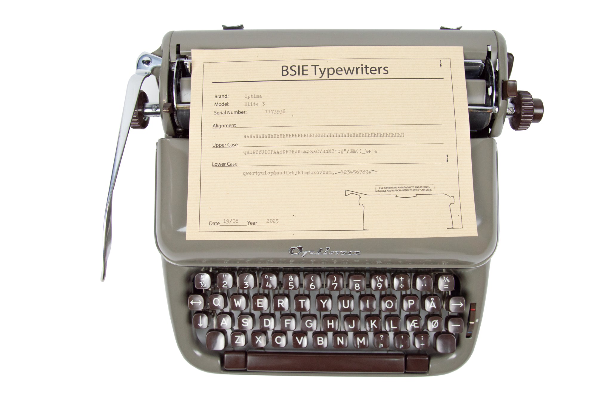 Typewrter Pad / Mat Provdng A Non-slp Surface Dansh Desgn