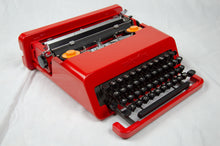 Load image into Gallery viewer, Olivetti Valentine — Iconic Red Vintage Portable Typewriter (QWERTY) | BSIE Typewriters
