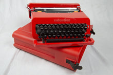 Load image into Gallery viewer, Olivetti Valentine — Iconic Red Vintage Portable Typewriter (QWERTY) | BSIE Typewriters
