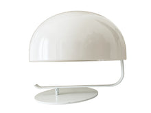 Load image into Gallery viewer, MARCO ZANUSO - Table lamp - Oluce - Plastic Shade, White Lacquered Metal - Designed in 1963.
