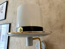 Charger l&#39;image dans la galerie, Hans-Agne Jakobsson AB, Markaryd - White Hat Lamp - Swedish 1960s Design
