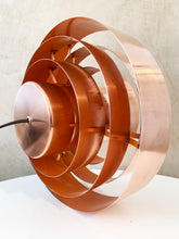 Charger l&#39;image dans la galerie, Design Jo Hammerborg - Ultra Pendant In Copper - Prodduced By Fog Mørup - Danish Mid Century Modern
