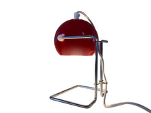 Load image into Gallery viewer, Striking Red E.S Horn Table Lamp - A Danish Midcentury Design Icon!
