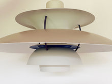 Load image into Gallery viewer, Poul Henningsen. PH 5 Pendant White. Manufactured At Louis Poulsen. Ø. 50 cm.
