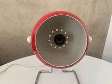 Charger l&#39;image dans la galerie, Striking Red E.S Horn Table Lamp - A Danish Midcentury Design Icon!
